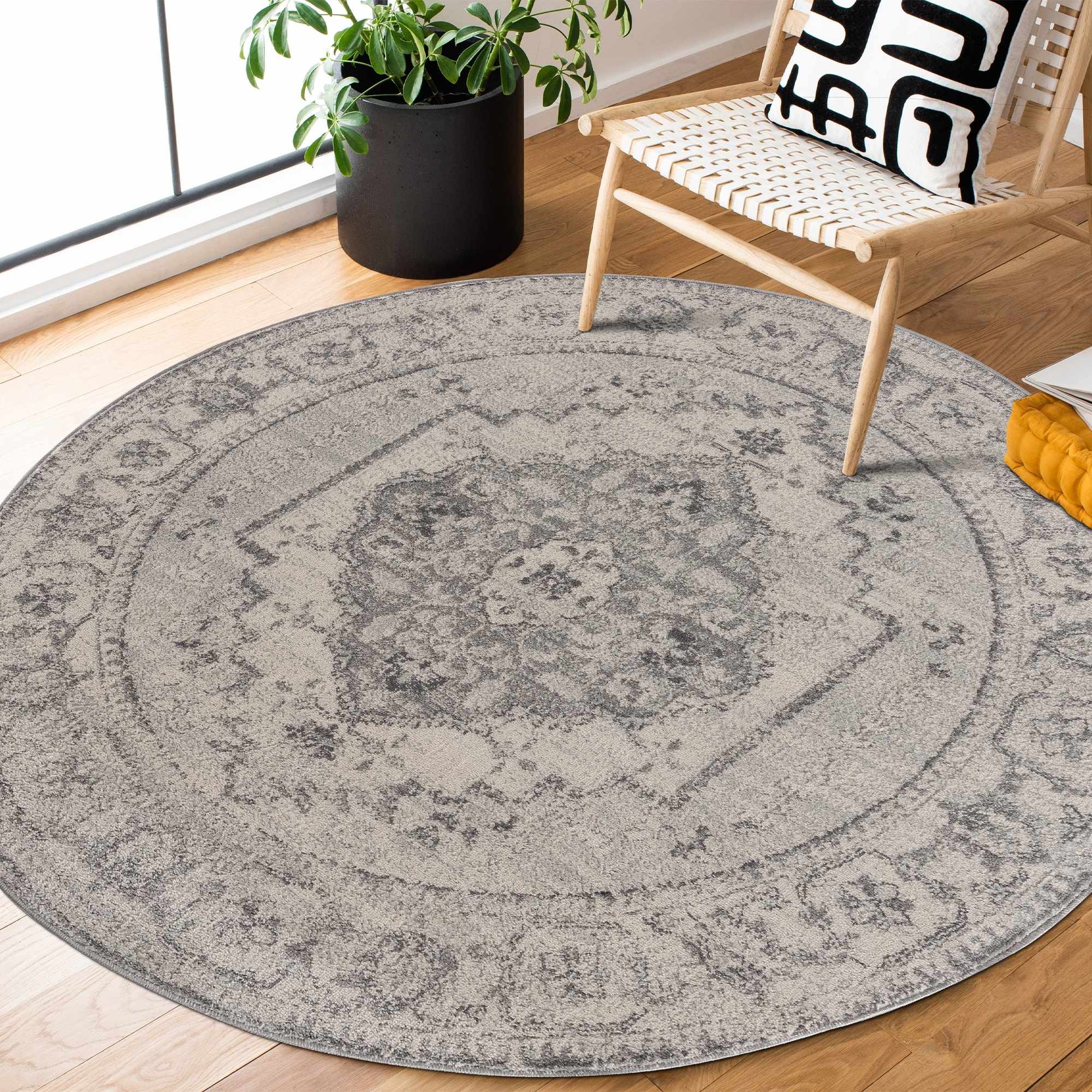 Tigried Ivory & Gray 2315 Area Rug - Clearance - Image 12