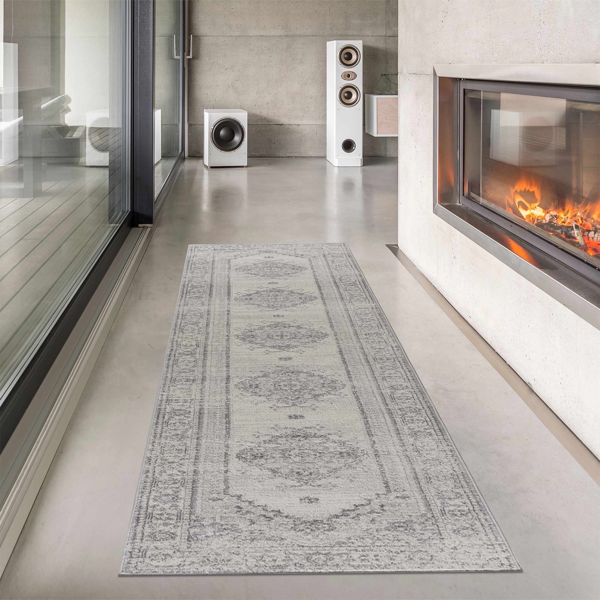 Tigried Ivory & Gray 2315 Area Rug - Clearance - Image 9