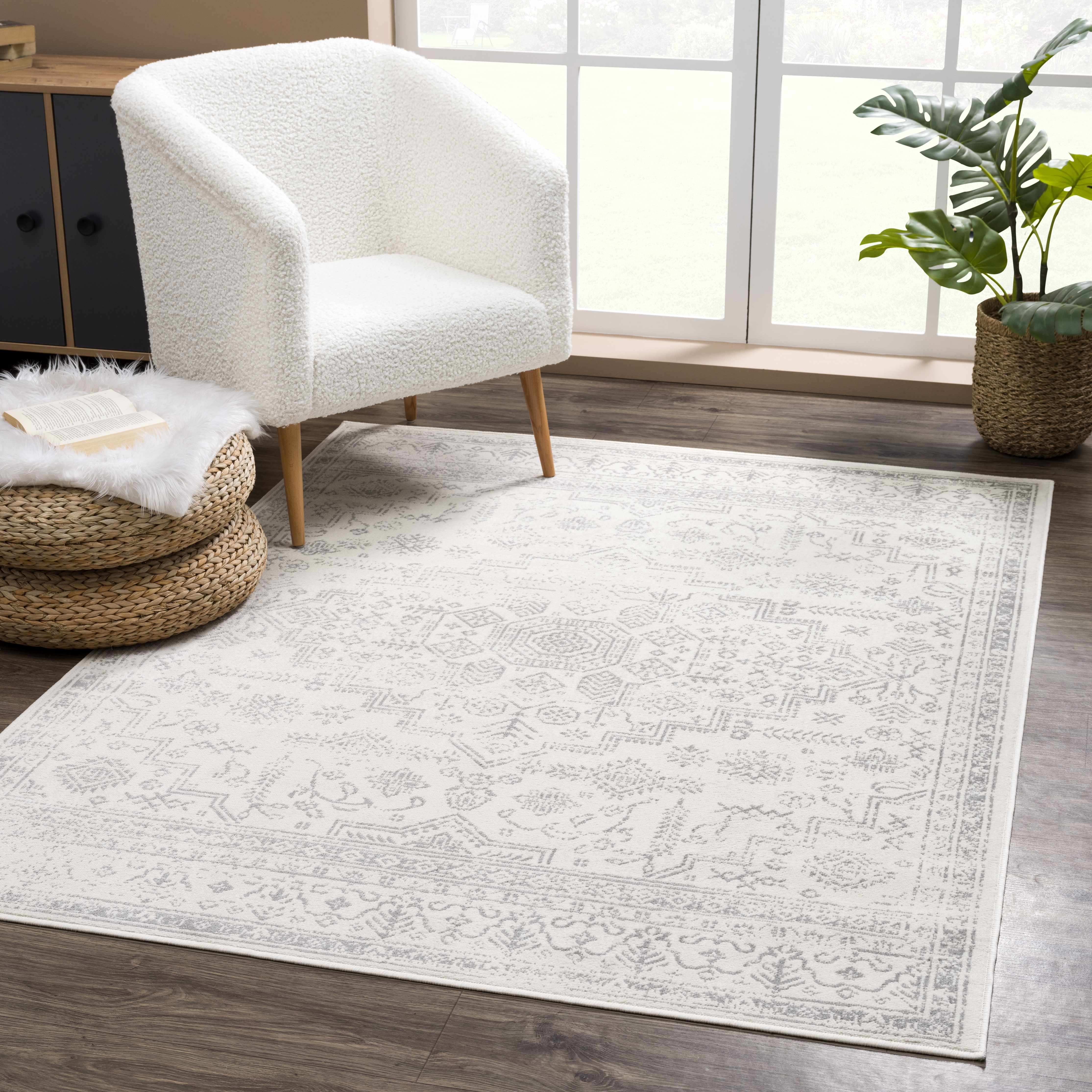 Tigried Ivory & Gray 2323 Area Rug - Clearance - Image 4