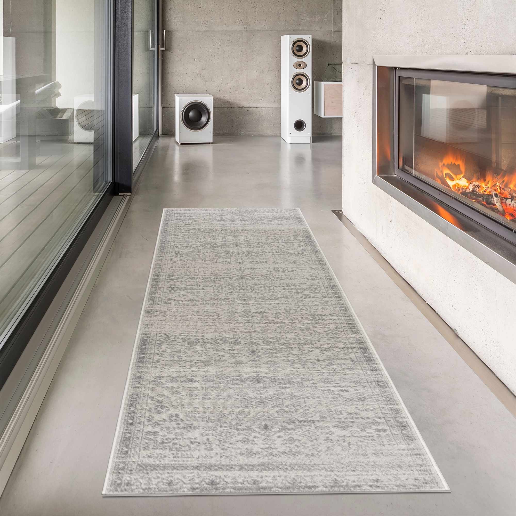 Tigried Ivory & Gray 2323 Area Rug - Clearance - Image 8