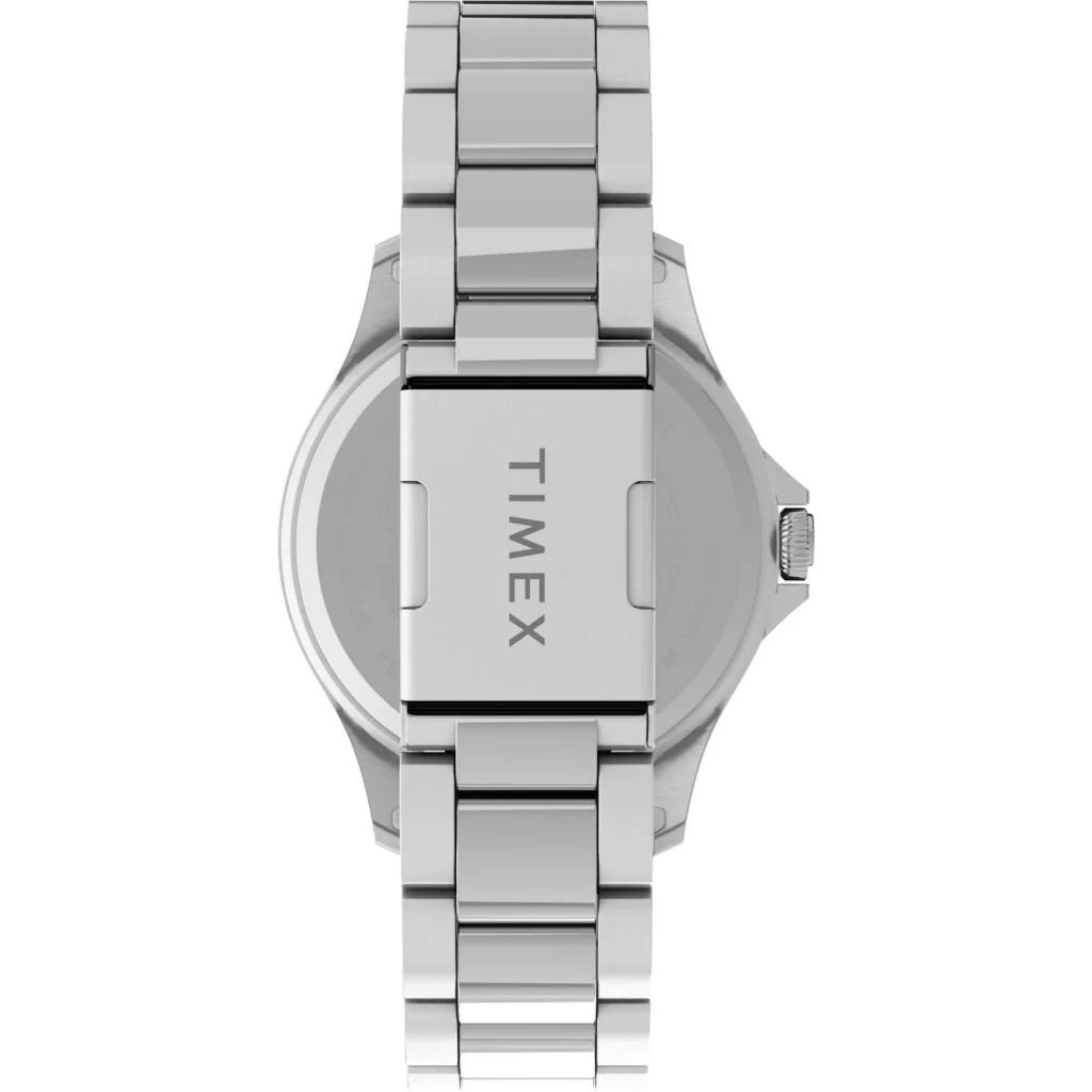 Timex 41mm Trend Quartz Stainless Steel Bracelet Watch - Image 2