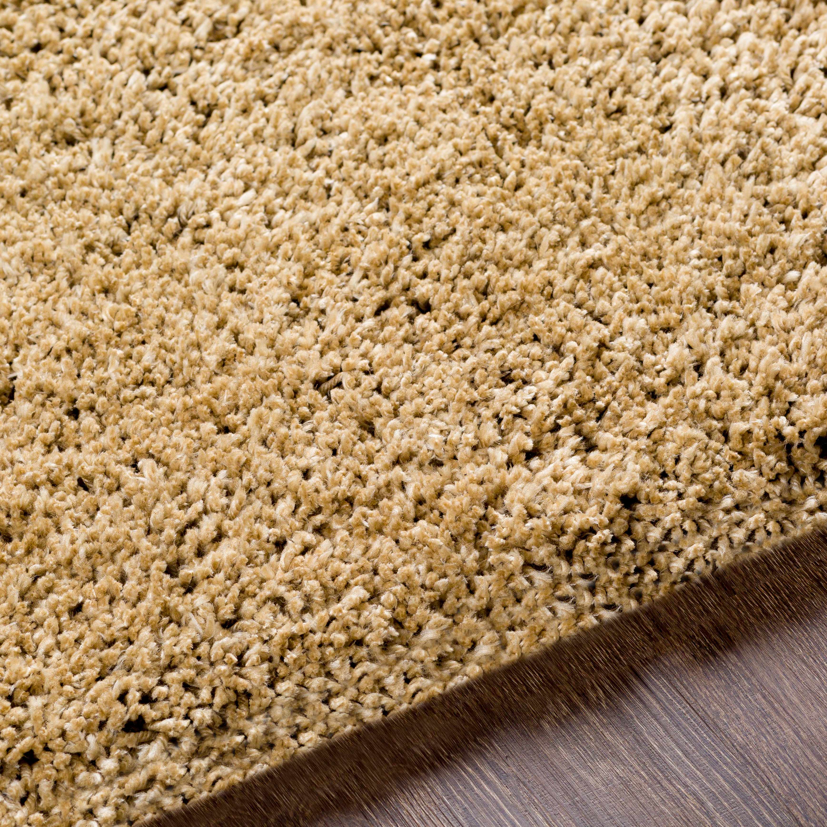 Tingly 2x3 Hand Woven Solid Cream Shag Rug - Clearance - Image 4