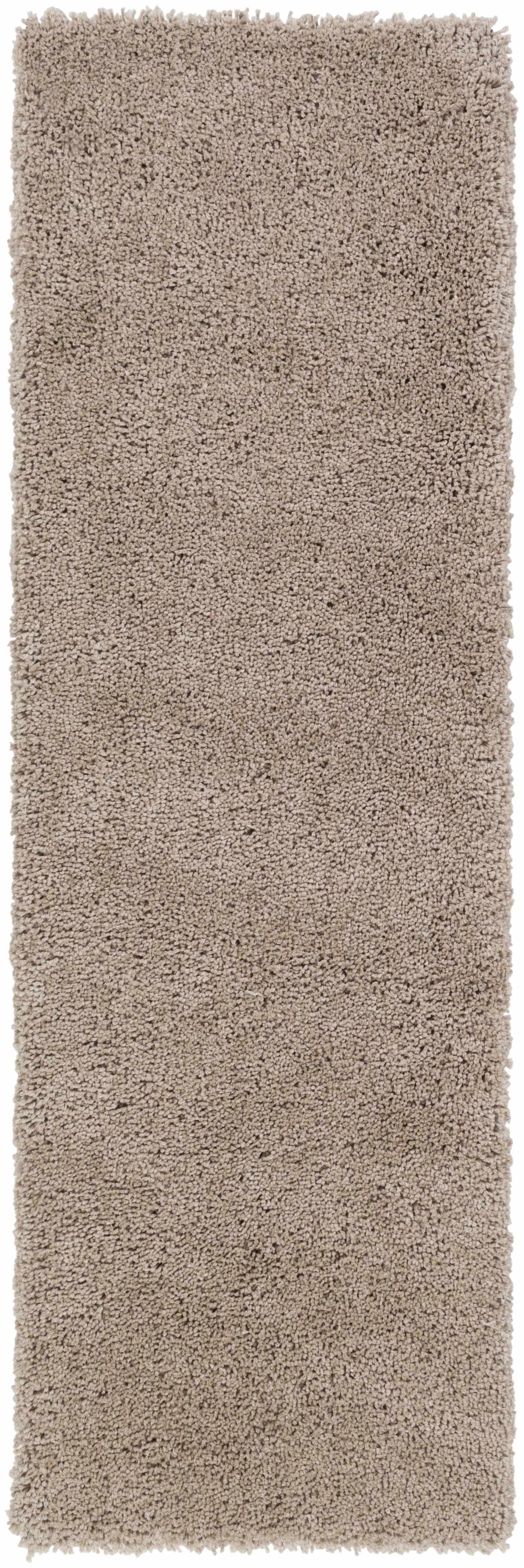 Tingly 2x3 Hand Woven Solid Cream Shag Rug - Clearance - Image 8