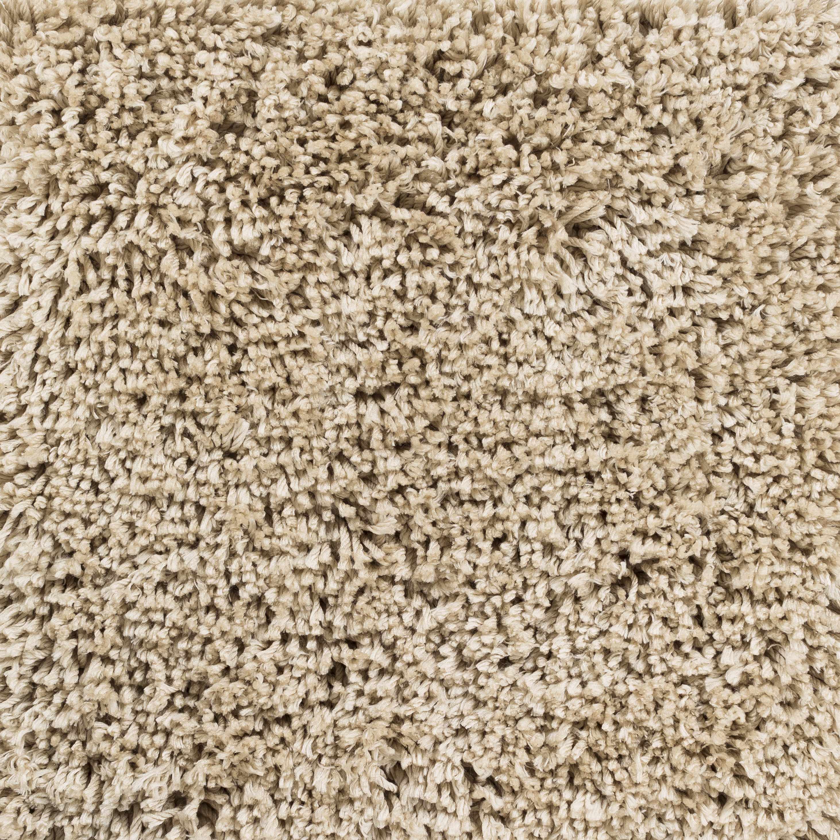 Tingly 2x3 Hand Woven Solid Cream Shag Rug - Clearance - Image 9
