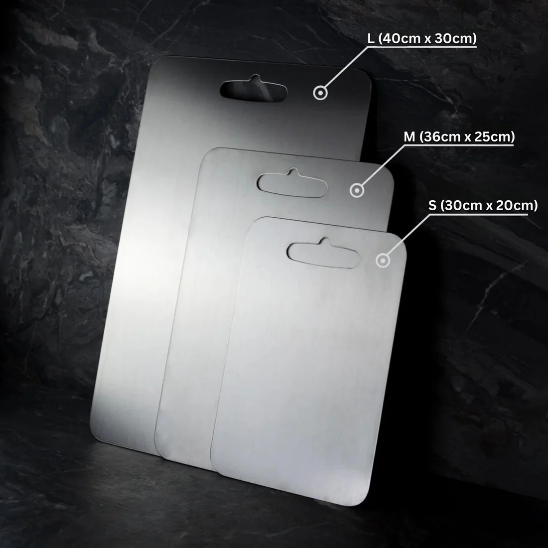 Titanium Cutting Board 100% Medical Grade Metal Kitchen Chopping Board - Image 2