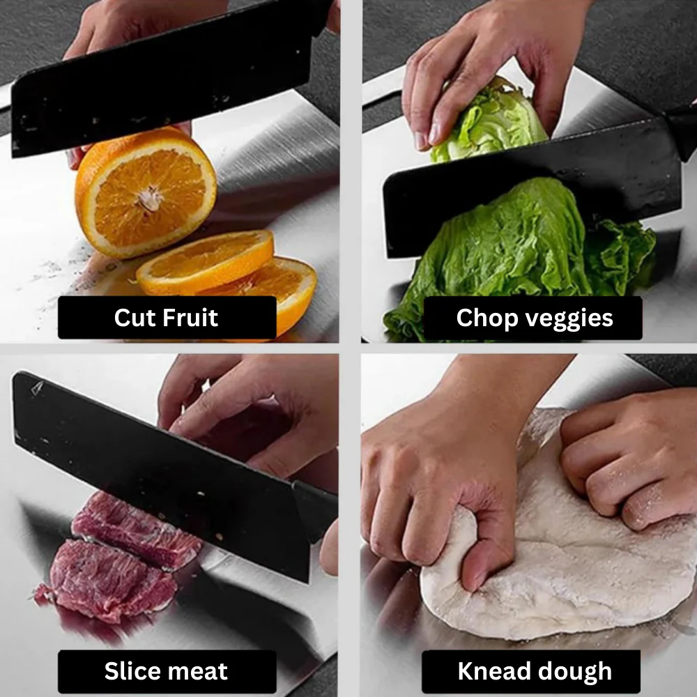 Titanium Cutting Board 100% Medical Grade Metal Kitchen Chopping Board - Image 4