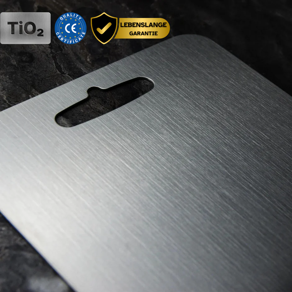 Titanium Cutting Board 100% Medical Grade Metal Kitchen Chopping Board - Image 8
