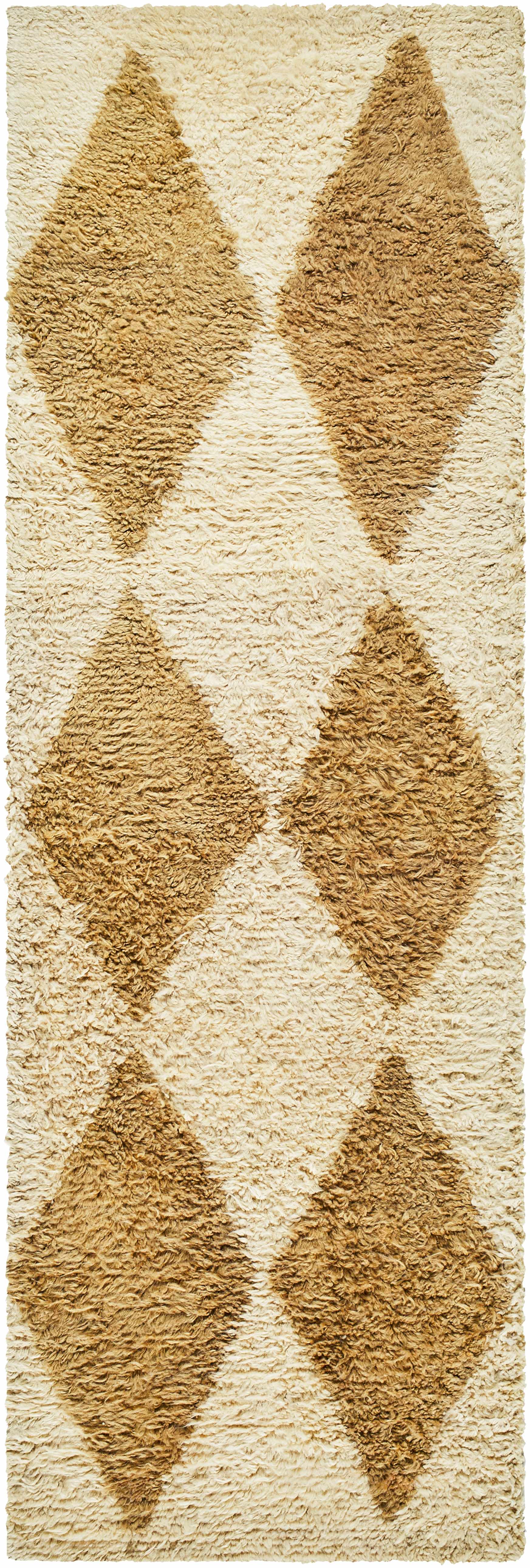 Tivka Diamond Checkered Wool Rug - Image 10