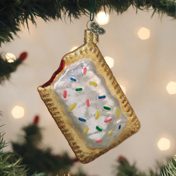 Toaster Pastry Christmas Ornament