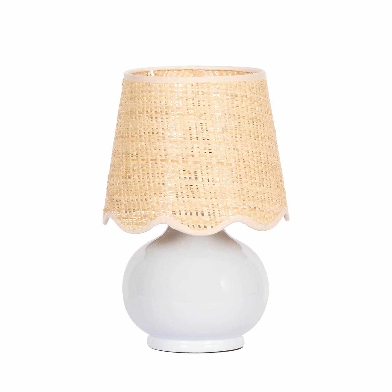 Tocae Blue Solid Ceramic Table Lamp - Image 7