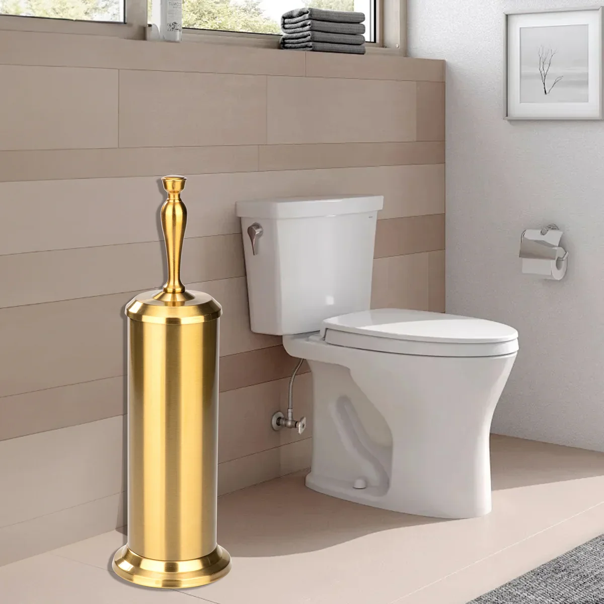 Toilet Bowl Brush with Extra Long Handle and Durable Bristles - Image 4