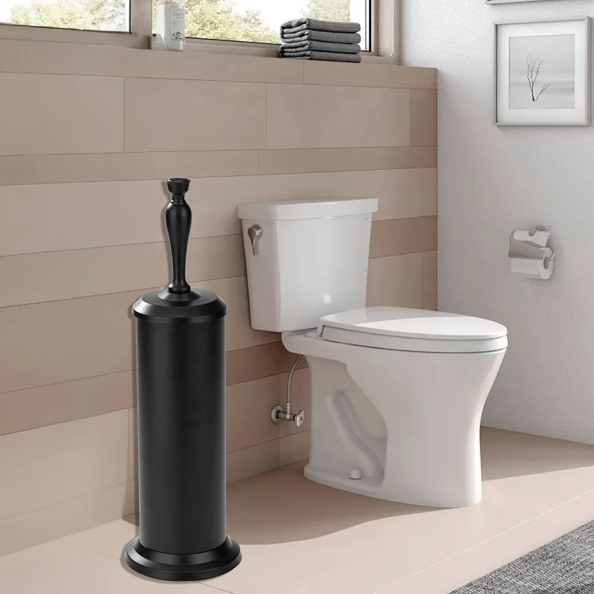 Toilet Bowl Brush with Extra Long Handle and Durable Bristles - Image 9