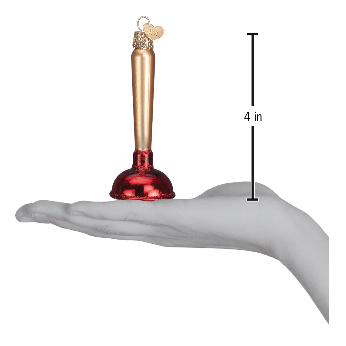 Toilet Plunger Ornament - Image 4