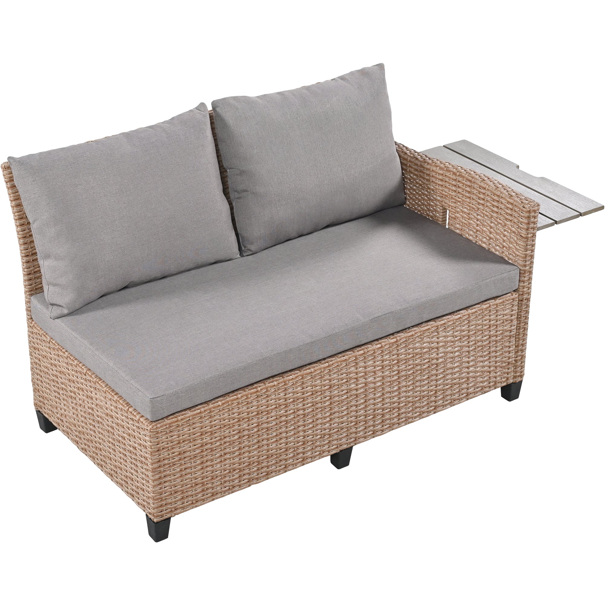 TOMAX 5-Piece Outdoor Patio Rattan Sofa Set - Image 15