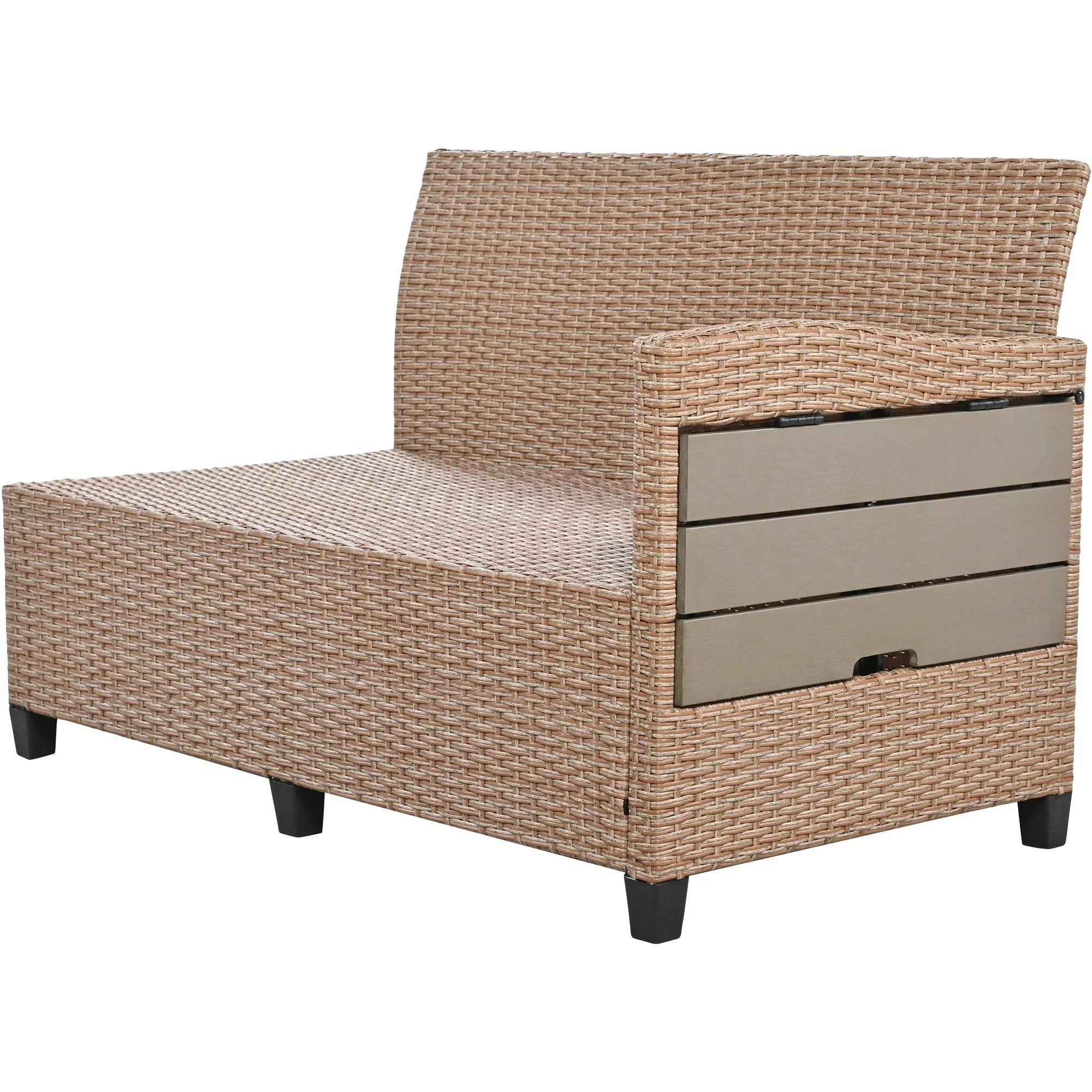 TOMAX 5-Piece Outdoor Patio Rattan Sofa Set - Image 16