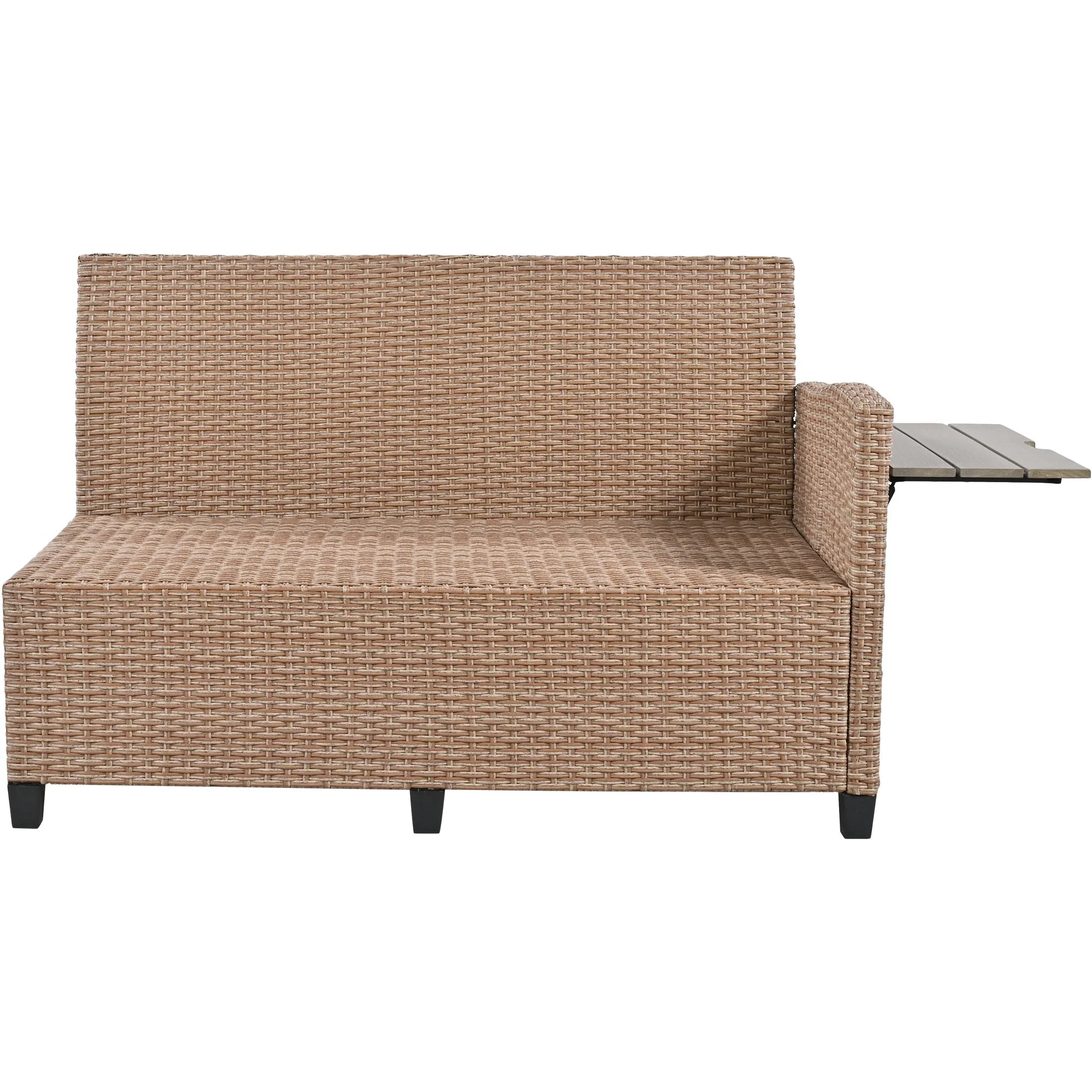 TOMAX 5-Piece Outdoor Patio Rattan Sofa Set - Image 17