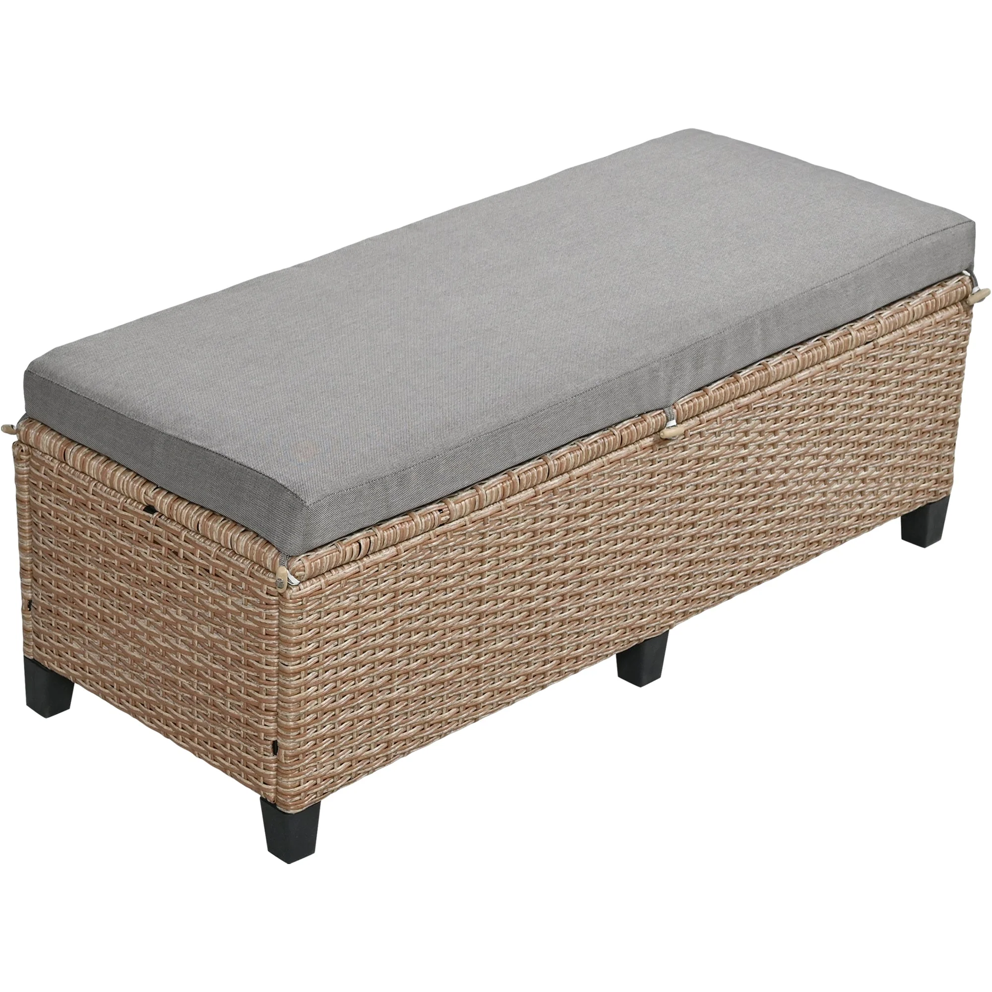 TOMAX 5-Piece Outdoor Patio Rattan Sofa Set - Image 19