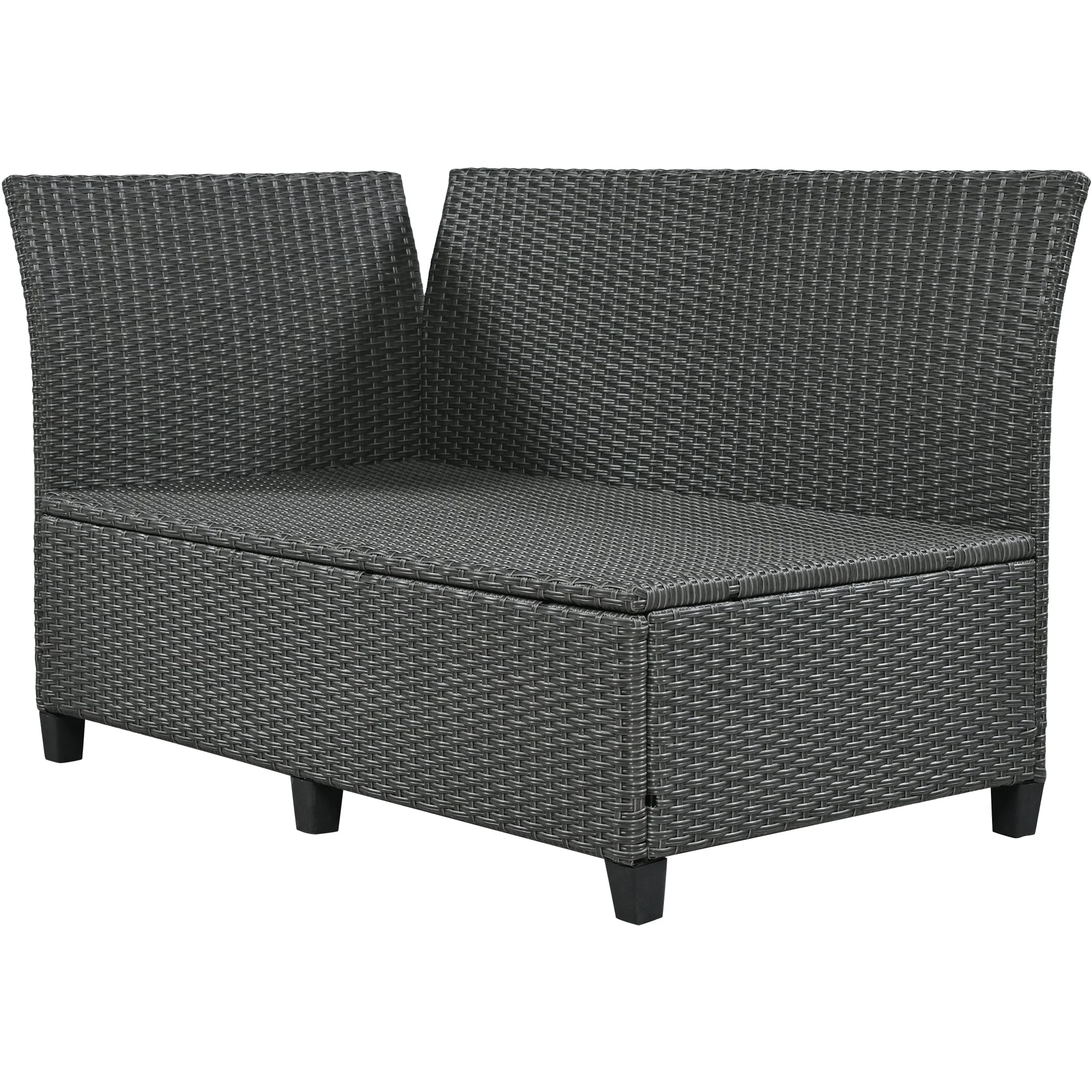 TOMAX 5-Piece Outdoor Patio Rattan Sofa Set - Image 12
