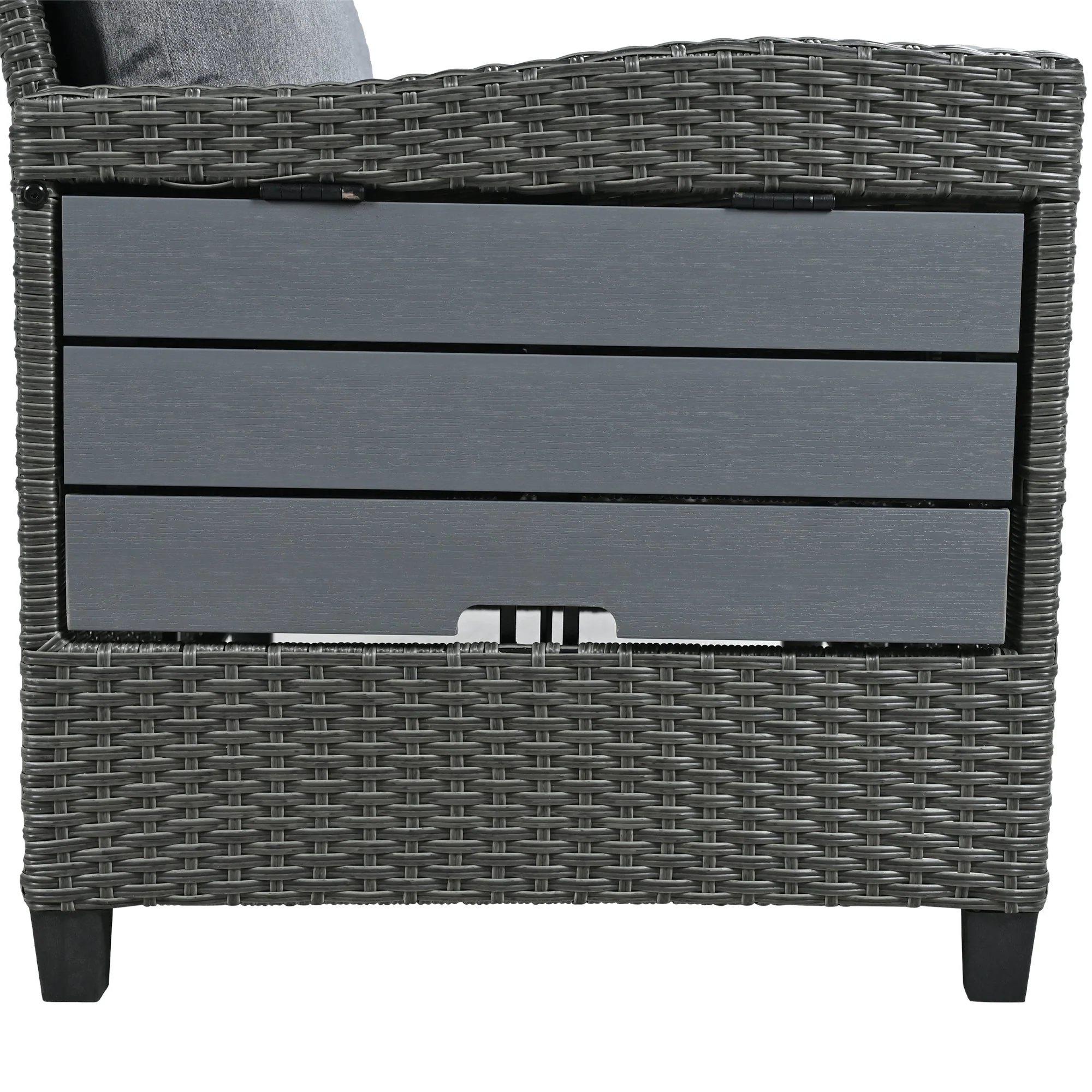 TOMAX 5-Piece Outdoor Patio Rattan Sofa Set - Image 14