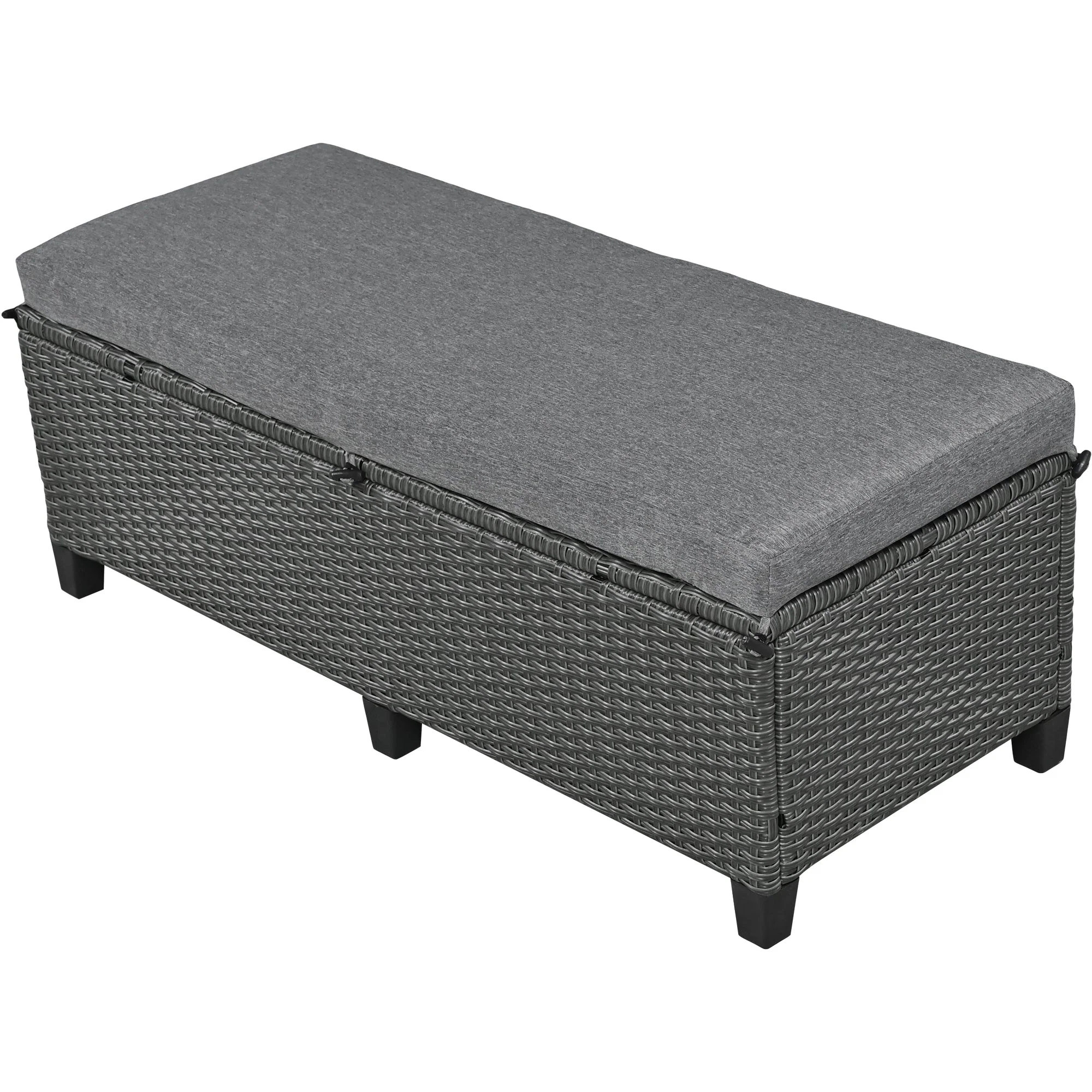 TOMAX 5-Piece Outdoor Patio Rattan Sofa Set - Image 17