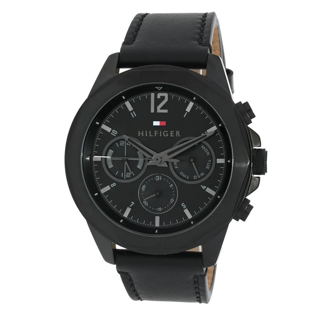 Tommy Hilfiger 46mm Lars Quartz Multifunction Strap Watch - Image 3
