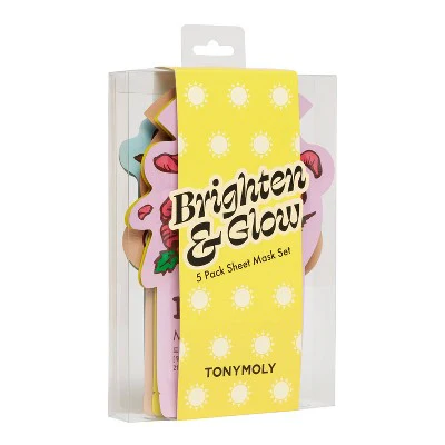 TONYMOLY Brighten & Glow Sheet Mask Set - New - Image 3