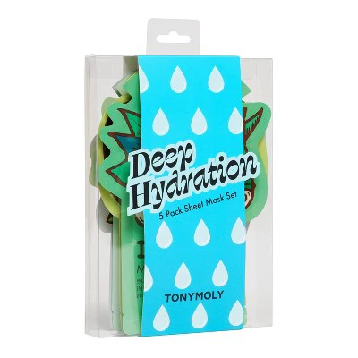 TONYMOLY Deep Hydration Sheet Mask Set 5ct - New - Image 3