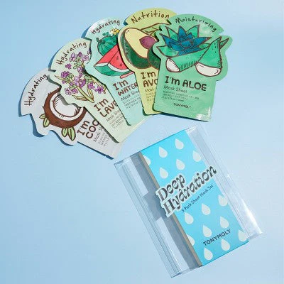 TONYMOLY Deep Hydration Sheet Mask Set 5ct - New - Image 4