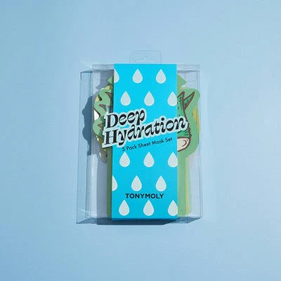 TONYMOLY Deep Hydration Sheet Mask Set 5ct - New - Image 5