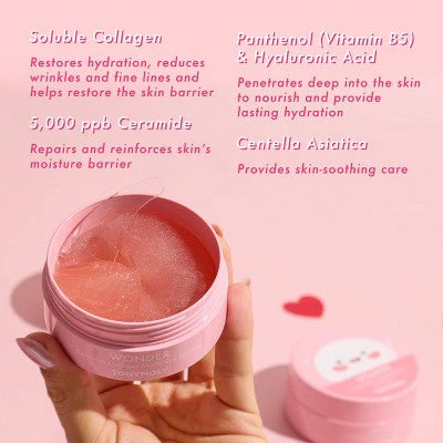 TONYMOLY Wonder Ceramide Mochi Eye Patches - New - Image 6