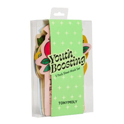 TONYMOLY Youth Boosting Sheet Mask Set - New - Image 3