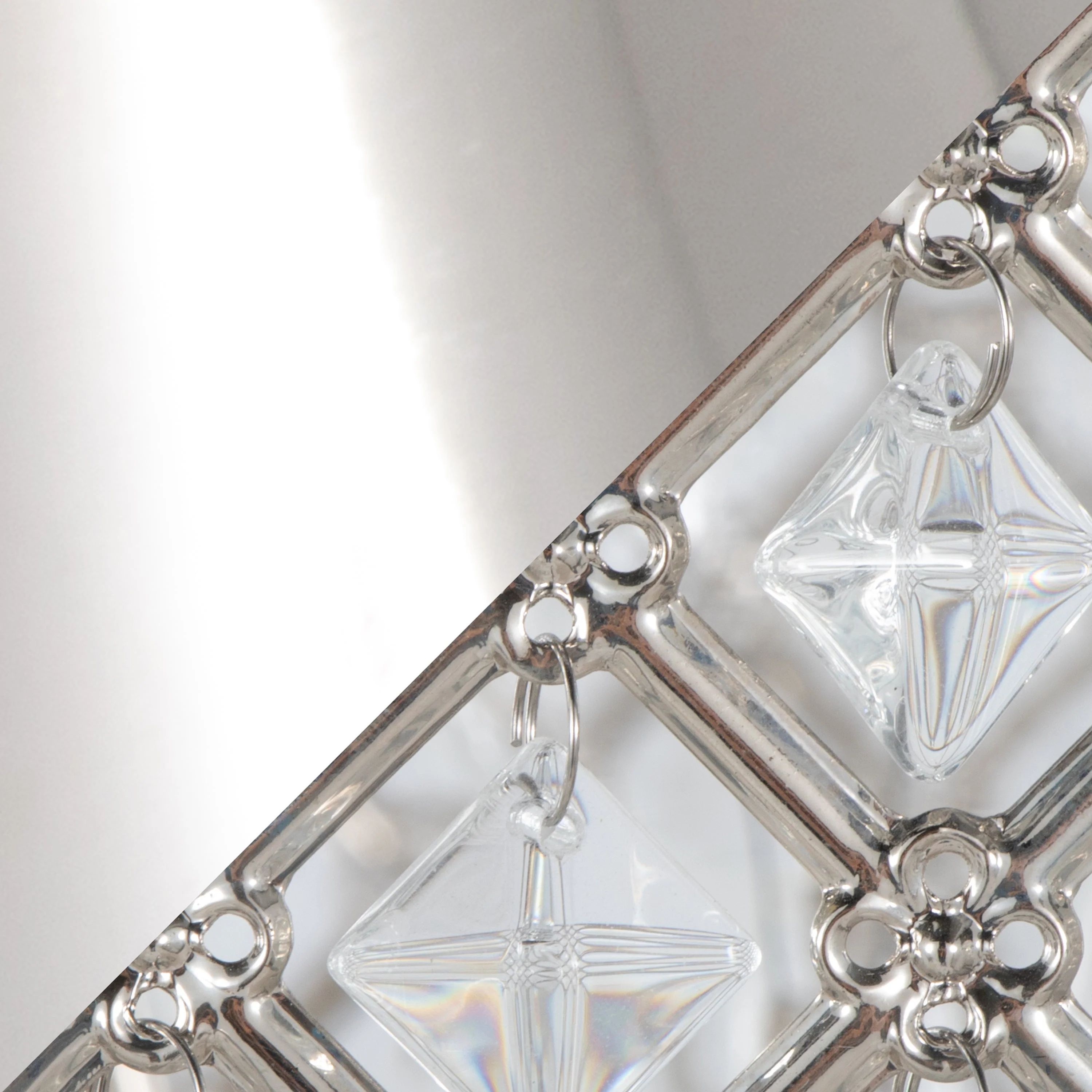 Topaz 27' Contemporary Metal Table Lamp in Polished Nickel with Clear K9 Crystal - Image 5