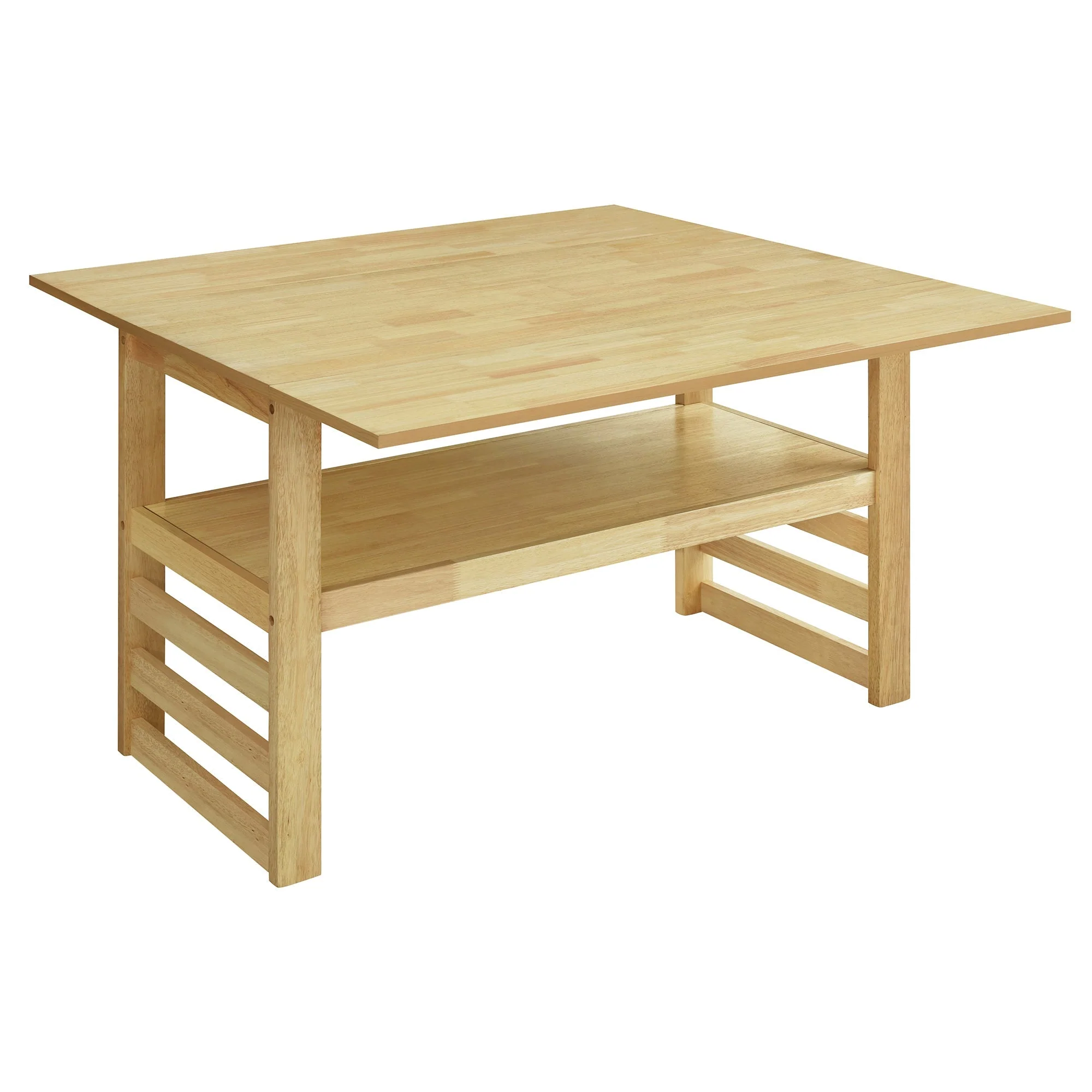TOPMAX Modern 5-Piece Extendable Wood Dining Table Set - Image 11