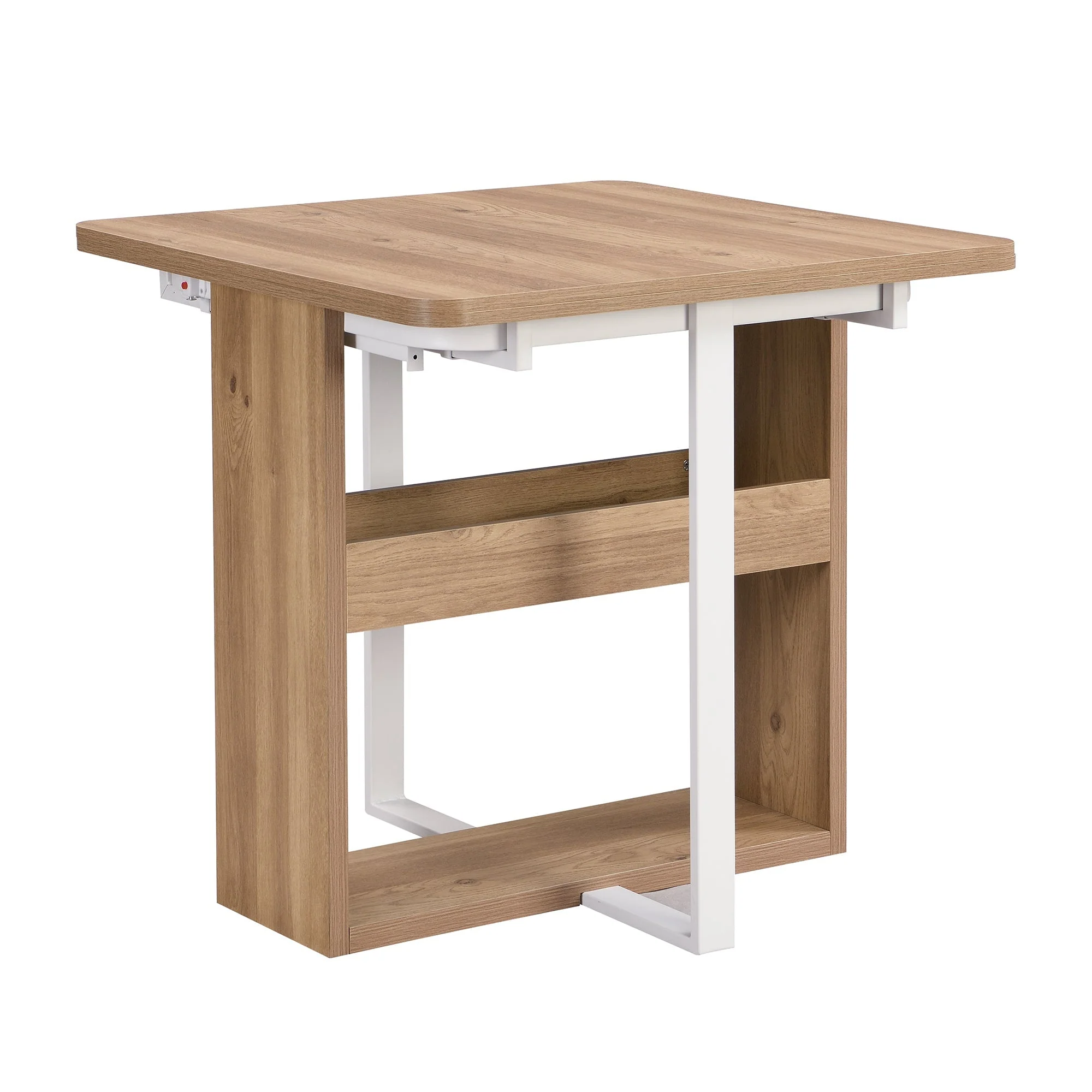 TOPMAX Modern Compact 63-inch 5-Piece Extendable Dining Table Set - Image 15