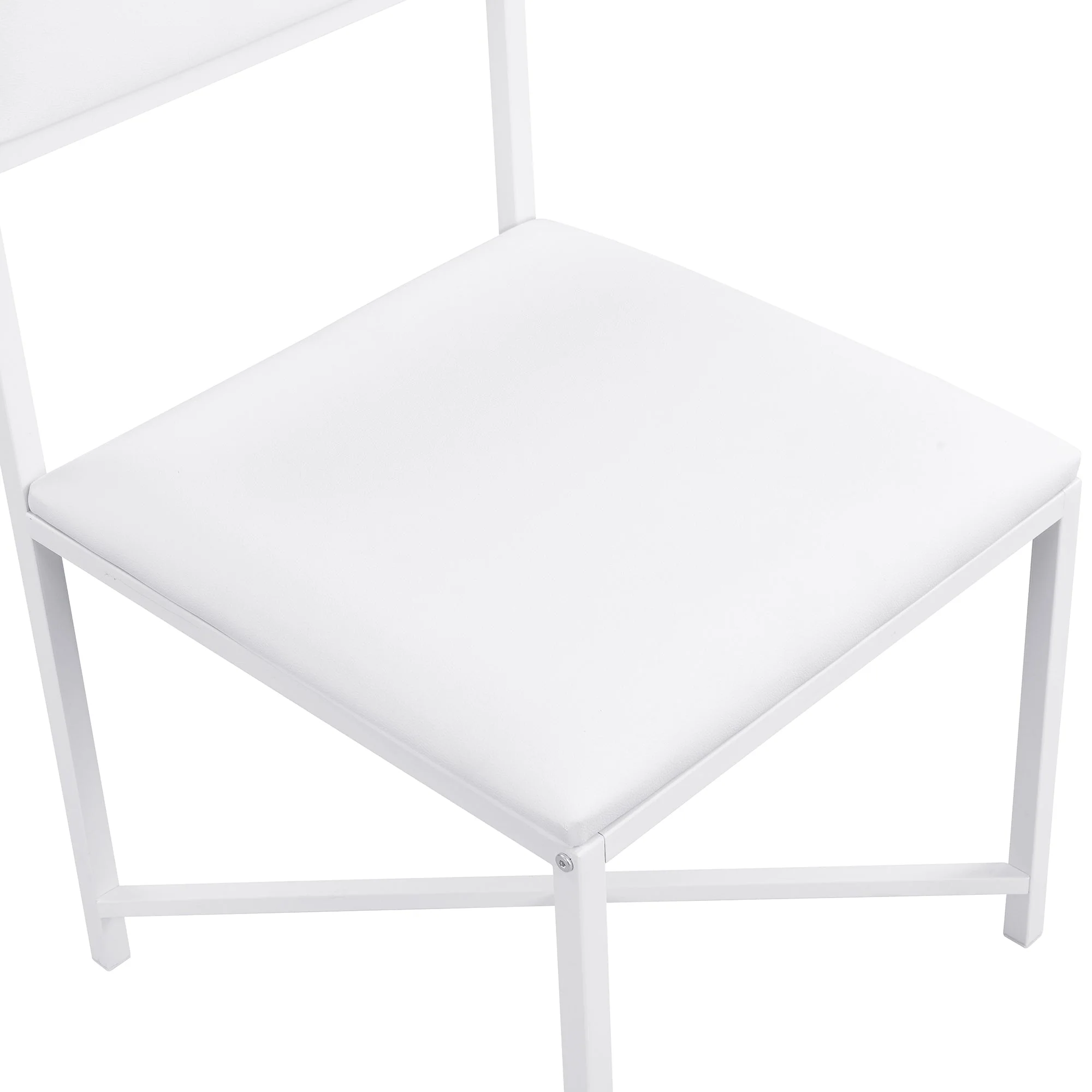 TOPMAX Modern Compact 63-inch 5-Piece Extendable Dining Table Set - Image 22