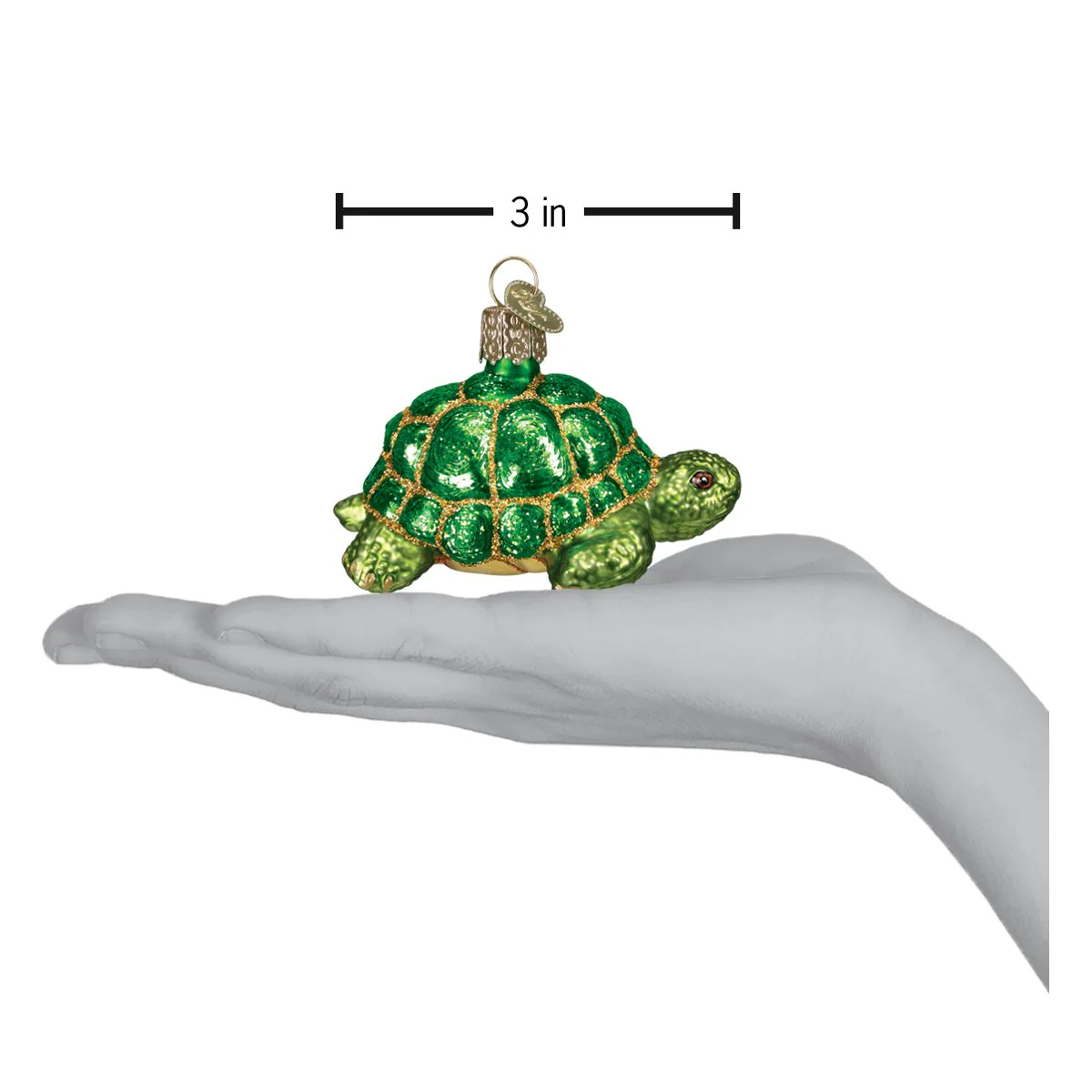 Tortoise Ornament by Old World Christmas - Image 5