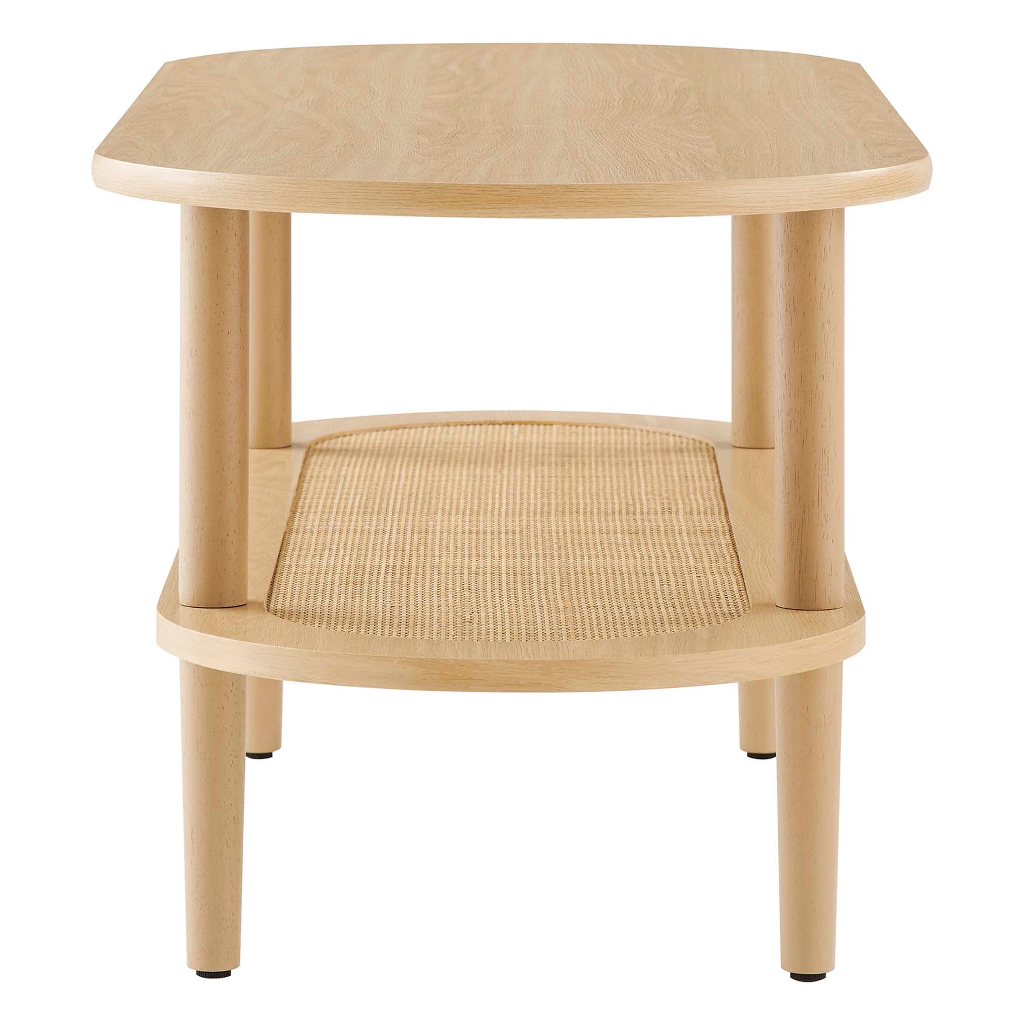 Torus Oval Coffee Table by Modway - Image 11