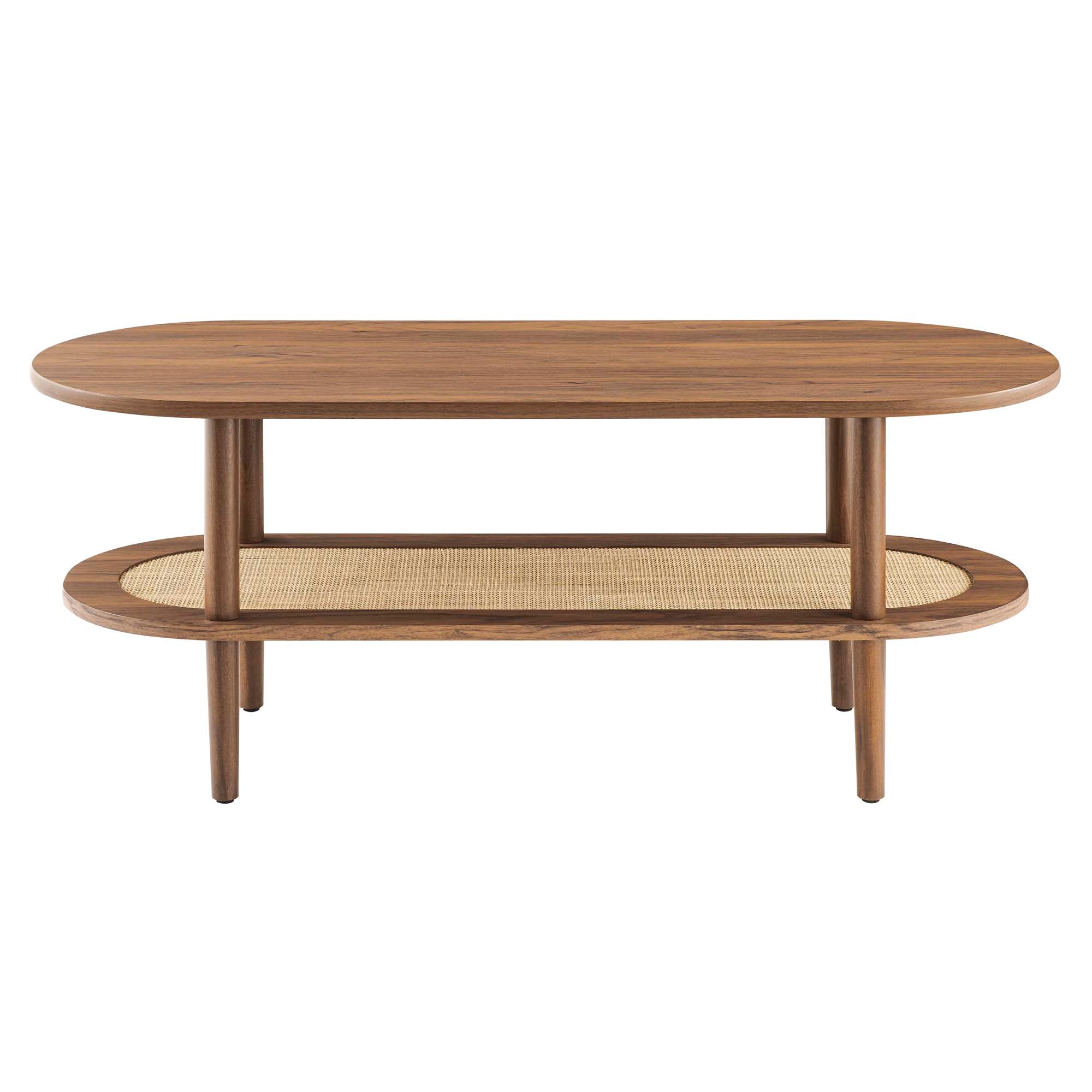 Torus Oval Coffee Table by Modway - Image 4