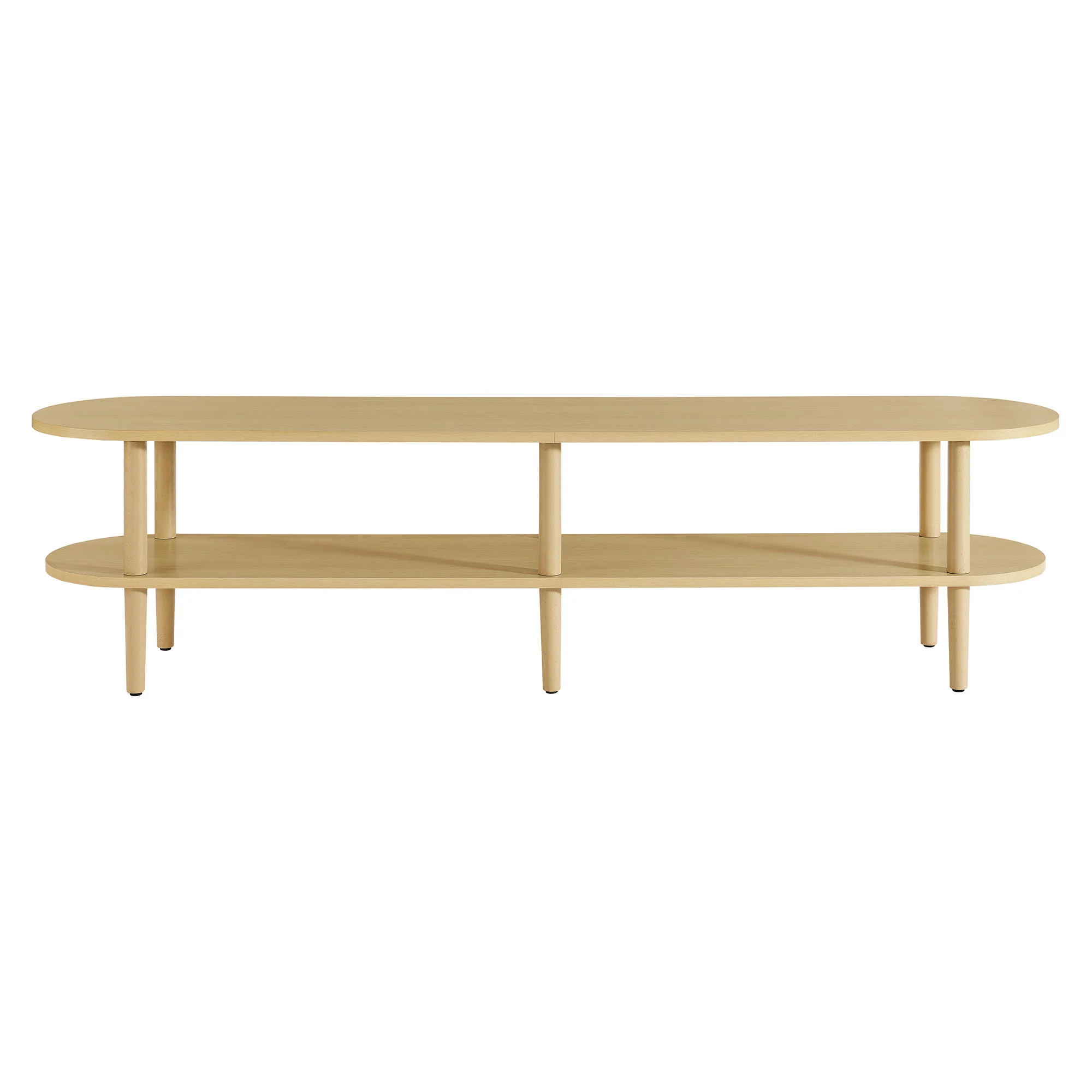 Torus Oval Wood TV Stand by Modway - Image 10