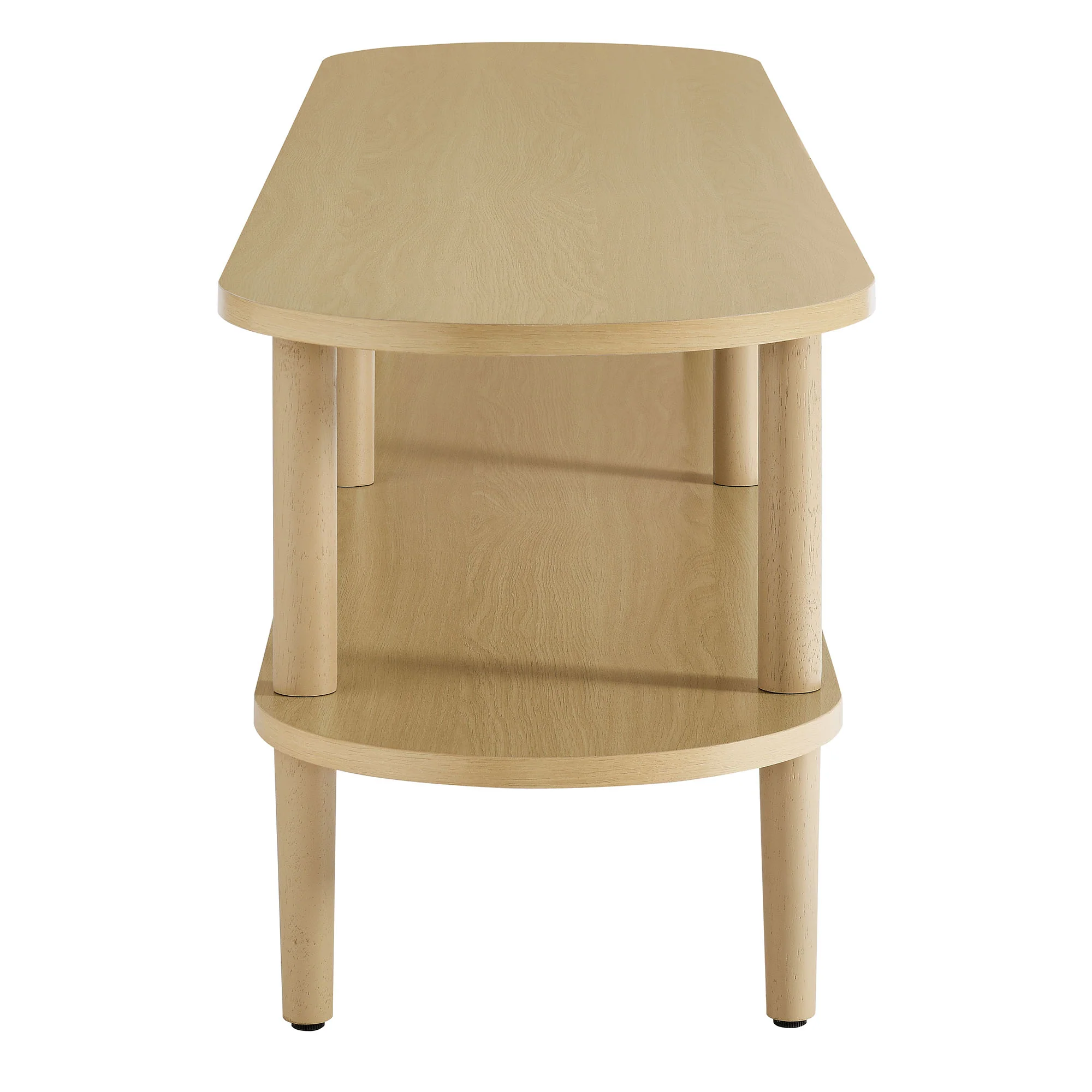 Torus Oval Wood TV Stand by Modway - Image 11