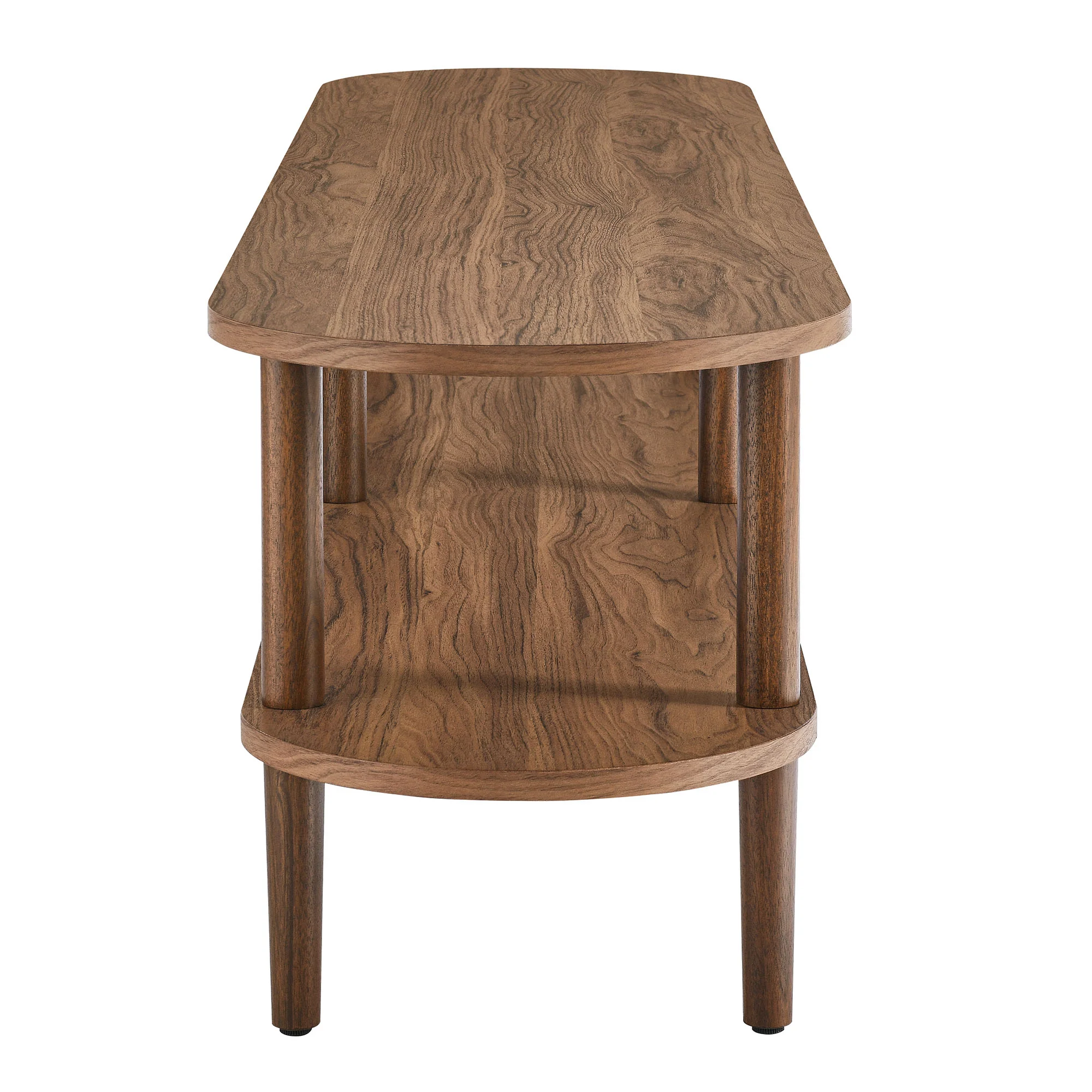 Torus Oval Wood TV Stand by Modway - Image 4