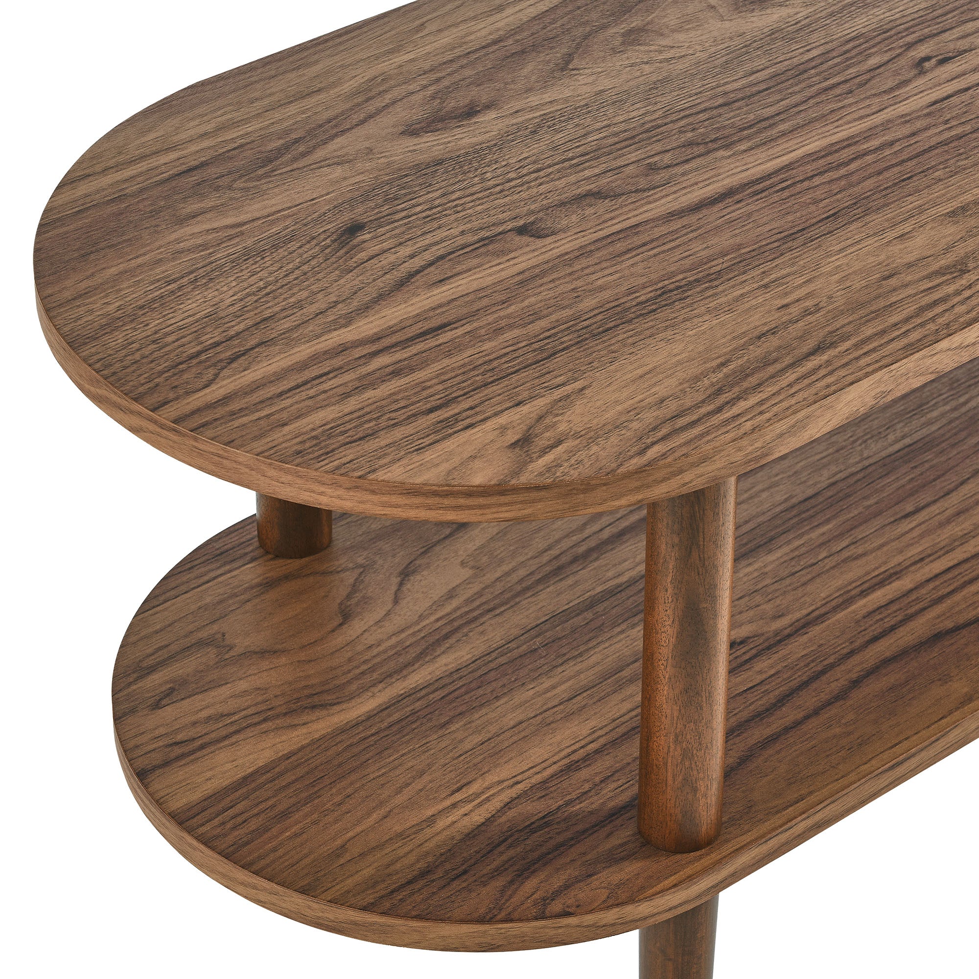 Torus Oval Wood TV Stand by Modway - Image 7