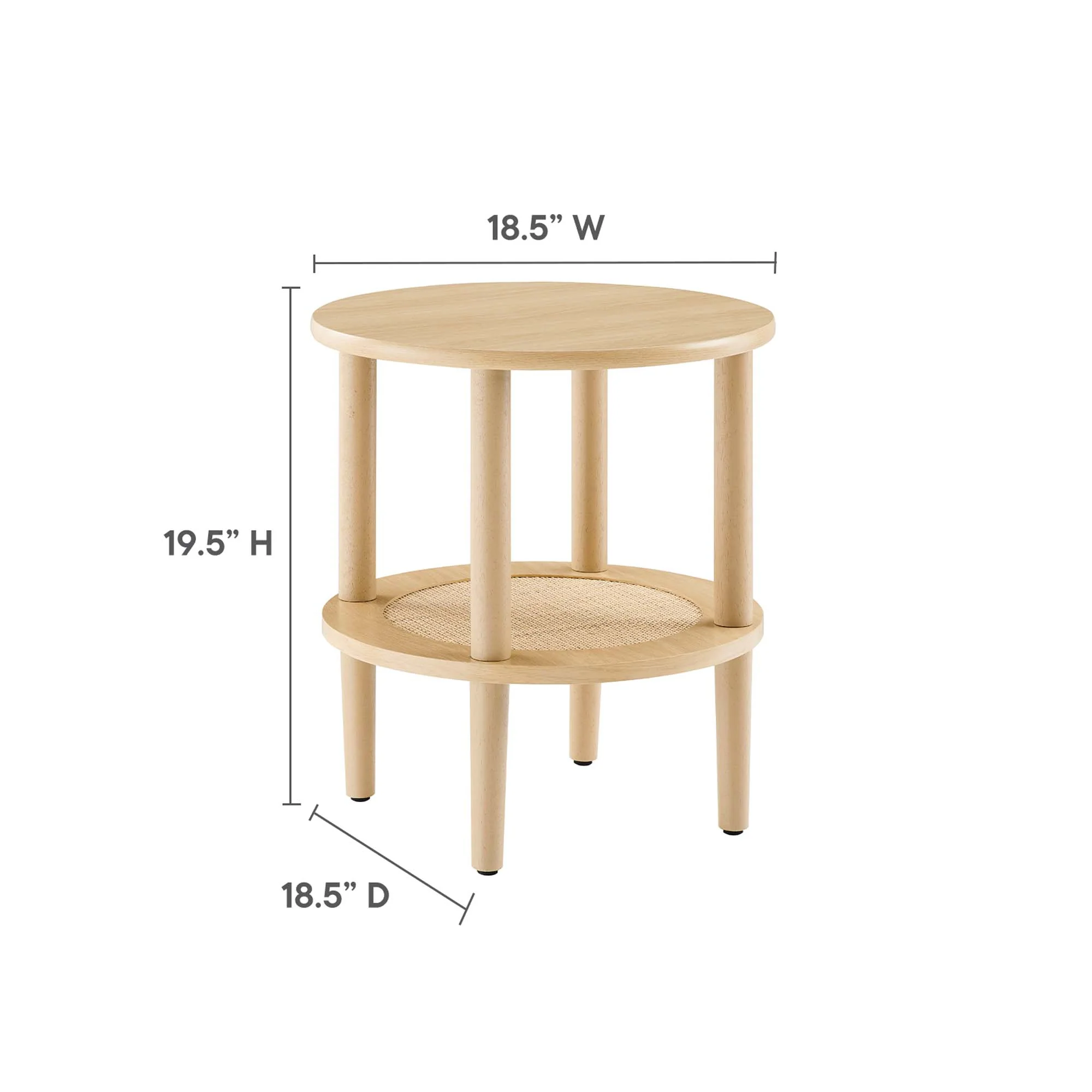 Torus Round Side Table by Modway - Image 12