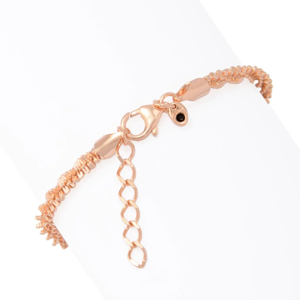 Toscana Italiana Choice of Plating & Size Margherita Chain Bracelet - Image 2