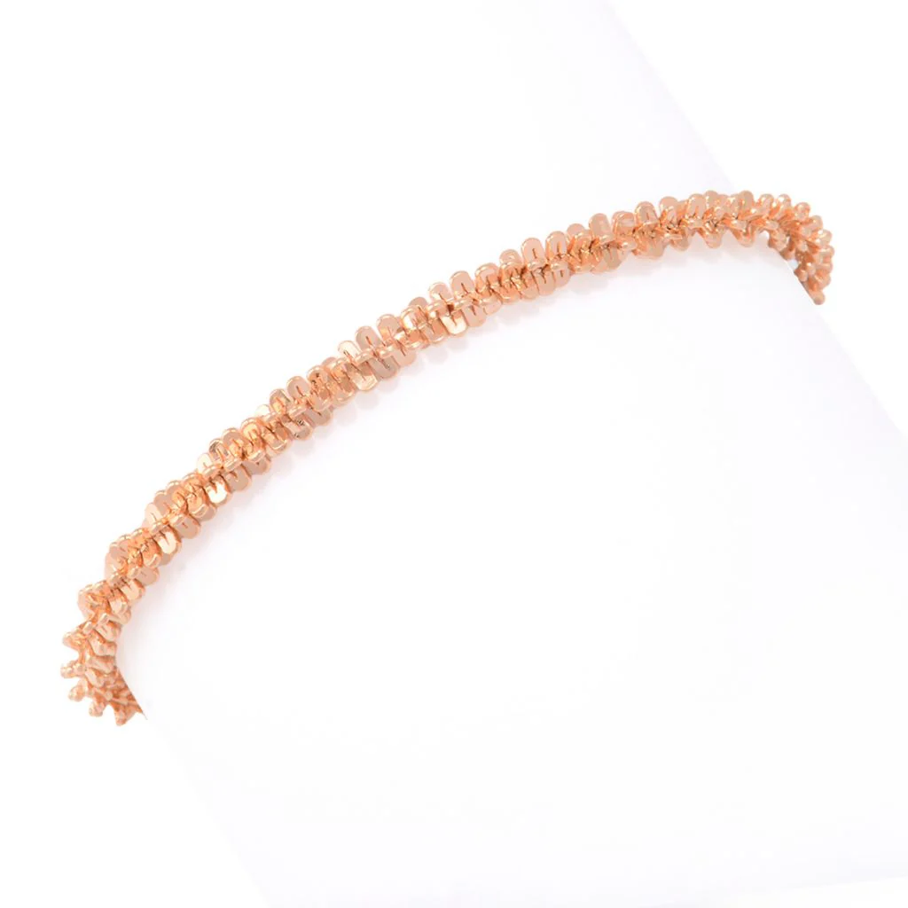 Toscana Italiana Choice of Plating & Size Margherita Chain Bracelet - Image 6