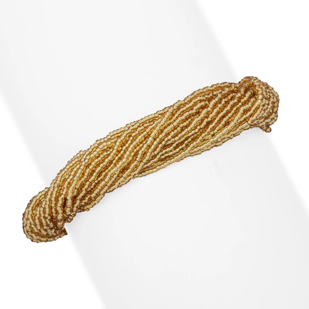 Toscana Italiana Twisted Multi Strand Murano Glass Bead Bracelet - Image 5