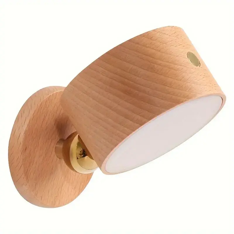 Touch Control Wall Lamp USB Rechargeable Dimmable LED Reading Light Bedroom - Image 8