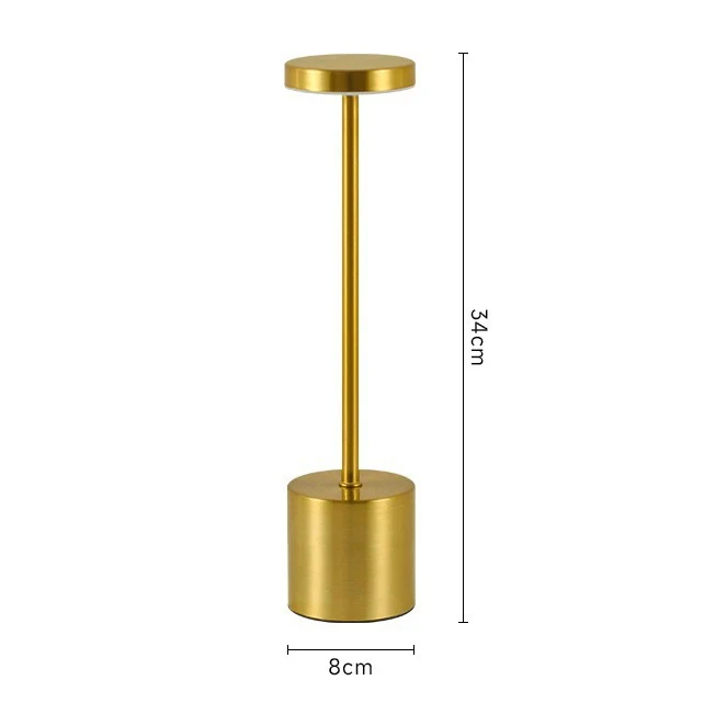 Touch LED Table Lamp 3 Color Modes Rechargeable Mushroom Night Light Desk - Image 8