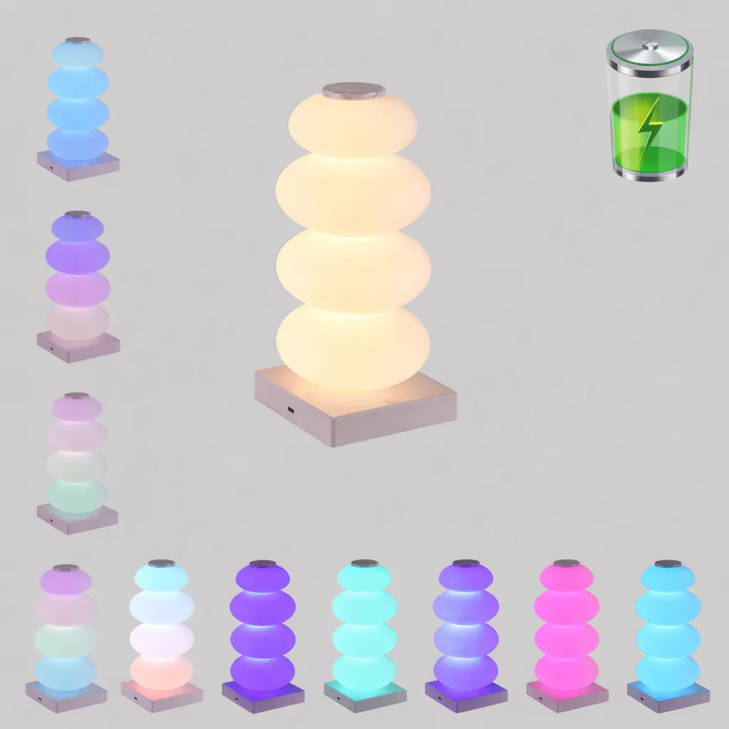 Touch RGB LED Table Lamp 16 Color Changing Bedside Ambient Night Light - Image 9