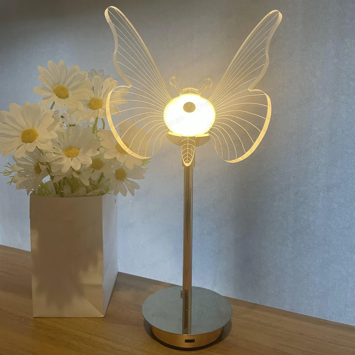 Touch Sensor LED Table Lamp USB Rechargeable Wireless Bedside Reading Light - Image 9